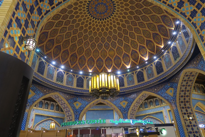 モスクの天井